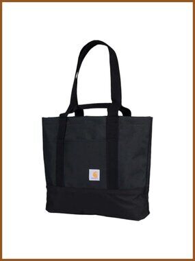 18L Water-Resistant Polyester Open Tote Bag Convertible Backpack